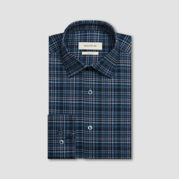 Bugatchi Jules Plaid OoohCotton Shirt