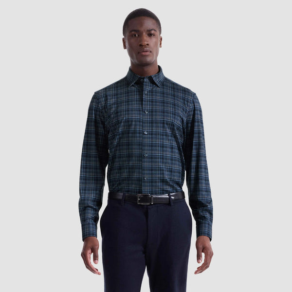 Bugatchi Jules Plaid OoohCotton Shirt