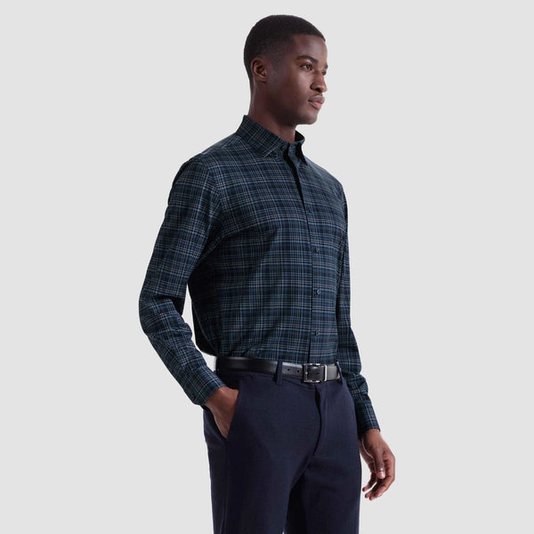 Bugatchi Jules Plaid OoohCotton Shirt