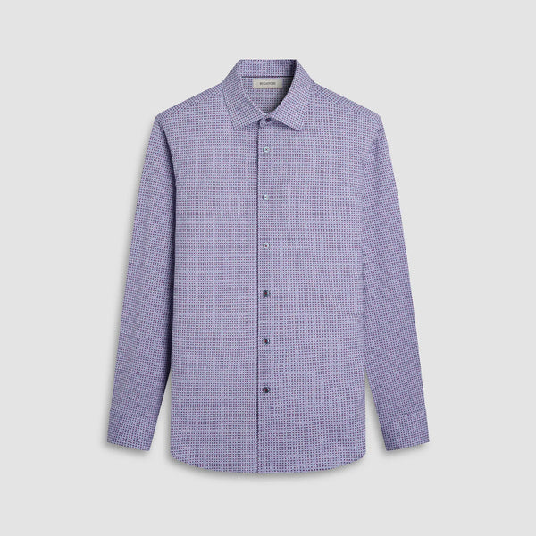 Bugatchi James Geometric OoohCotton Shirt