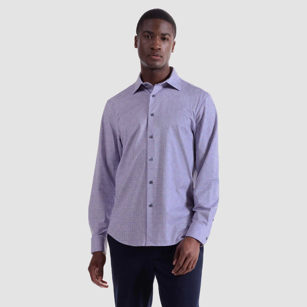 Bugatchi James Geometric OoohCotton Shirt