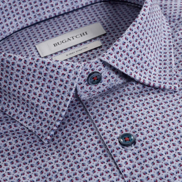 Bugatchi James Geometric OoohCotton Shirt