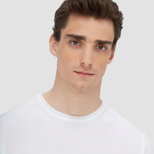 Bugatchi Scott Crew Neck Merino Sweater