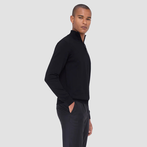 Bugatchi Spencer 1/4 Zip Mock Sweater