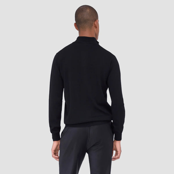 Bugatchi Spencer 1/4 Zip Mock Sweater