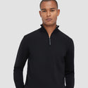 Bugatchi Spencer 1/4 Zip Mock Sweater
