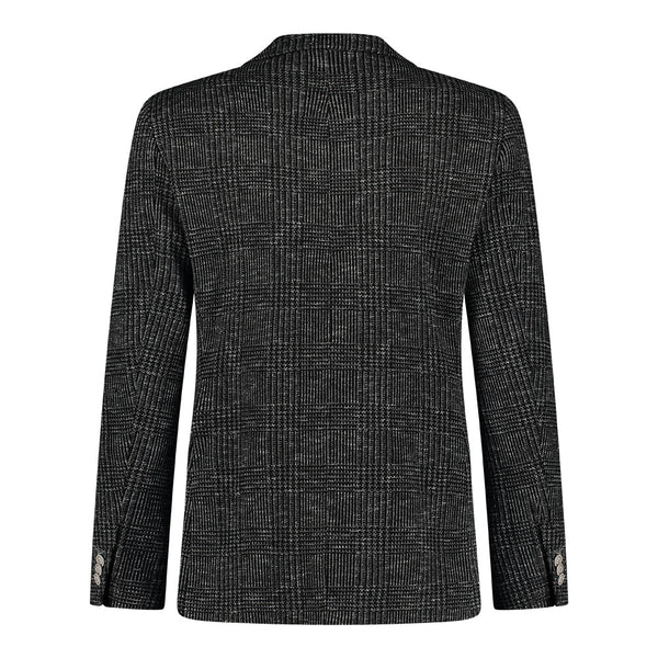 Blue Industry Black Plaid Blazer