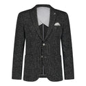 Blue Industry Black Plaid Blazer