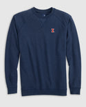 Johnnie-O Illinois Freeman Crewneck Fleece Sweatshirt