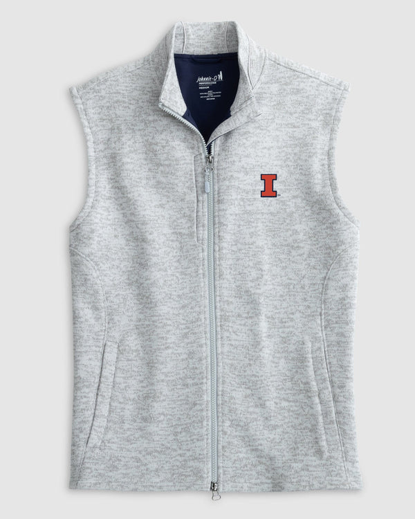 Johnnie-O Illinois Denalis Performance Fleece Vest