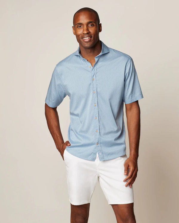 Johnnie-O Stinson Short Sleeve Button-Up