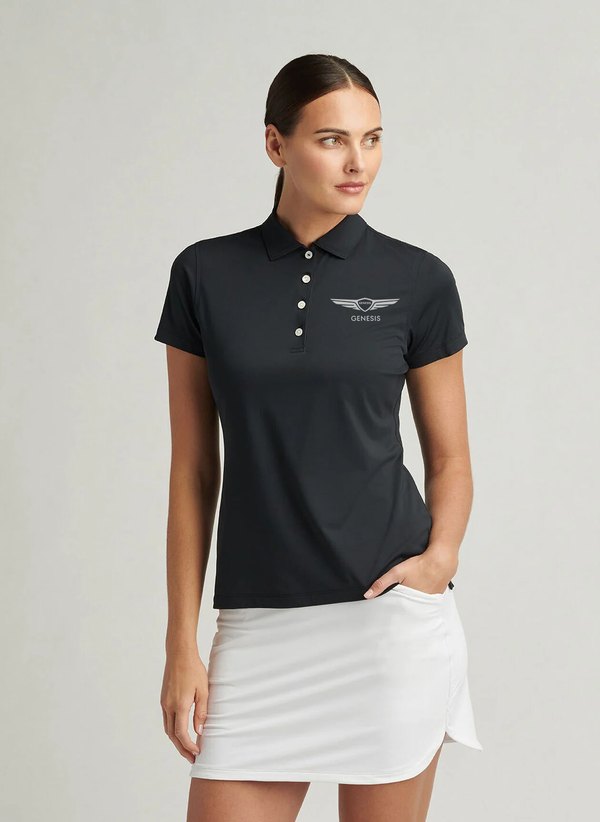 Peter Millar Women's Genesis Embroidered Short Sleeve Polo