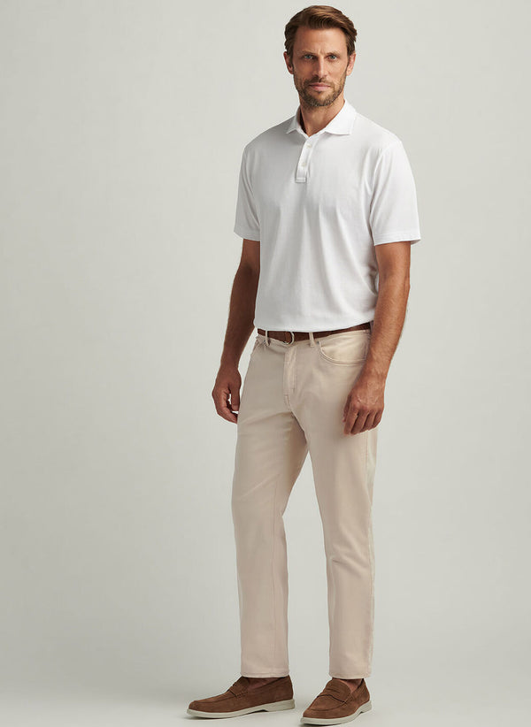 Peter Millar Signature Sateen Five-Pocket Pant