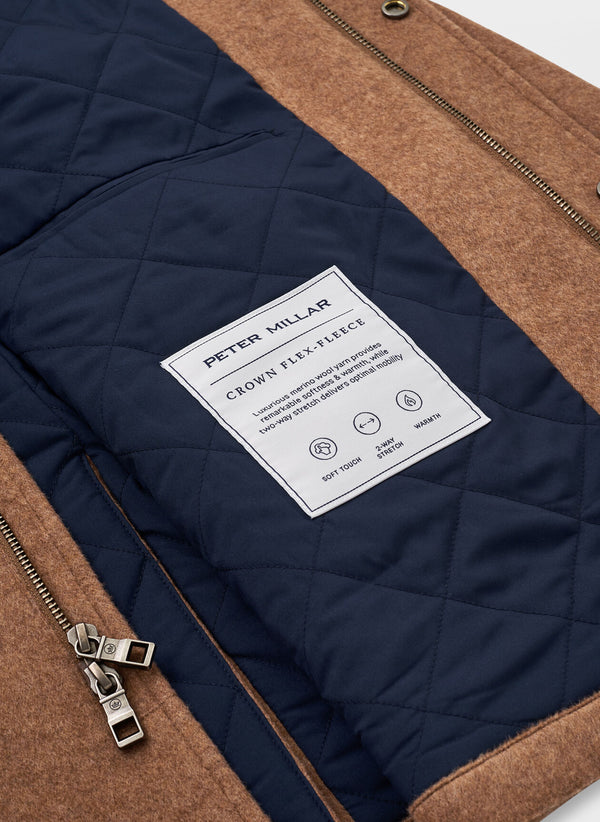 Peter Millar Crown Flex-Fleece City Coat