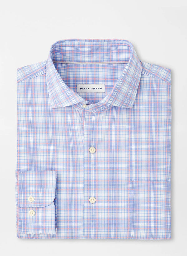 Peter Millar Wissel Performance Twill Sport Shirt