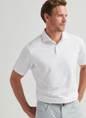 Peter Millar Albatross Cotton Blend Pique Polo