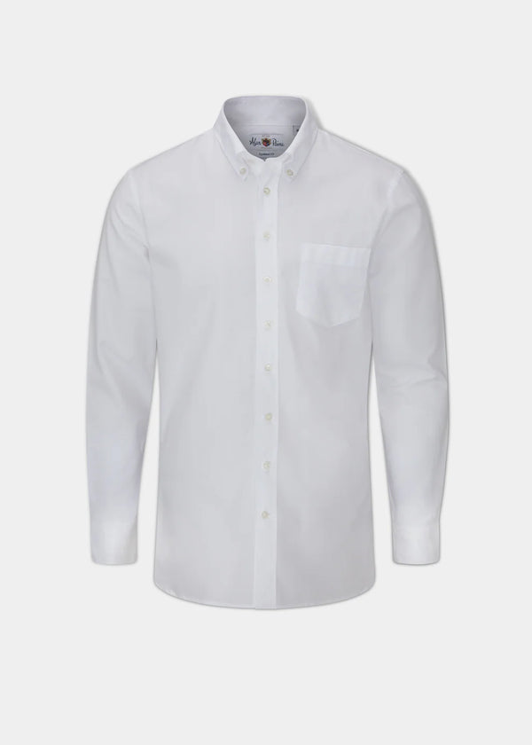 Alan Paine Oxford Cotton Button Down Shirt