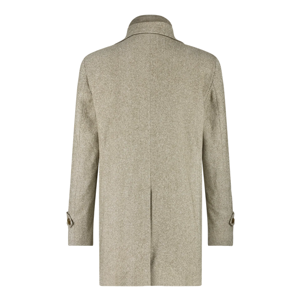 Blue Industry Drift Overcoat