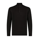 Luchiano Visconti  1/4 Zip Multi Panel Sweater