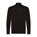 Luchiano Visconti  1/4 Zip Multi Panel Sweater