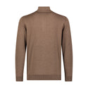 Luchiano Visconti  1/4 Zip Multi Panel Sweater