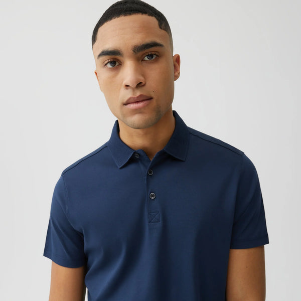 Robert Barakett Honeycomb Polo