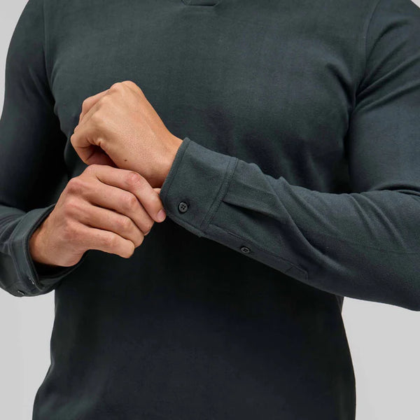 Rye 51 The Hugo Tech Wool Johnny Collar