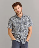 Billy Reid SS Pebble Jacquard Shirt
