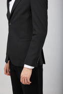 Luchiano Visconti Black Hooded Sportcoat