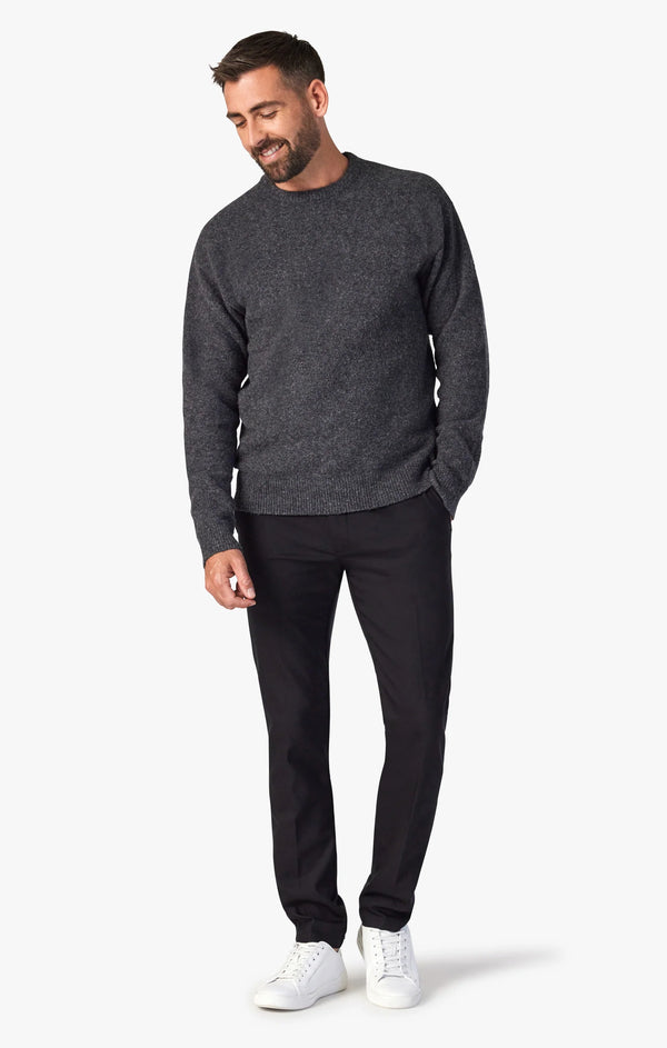 34 Heritage Verona Tailored Chino Pants In Black High Flyer