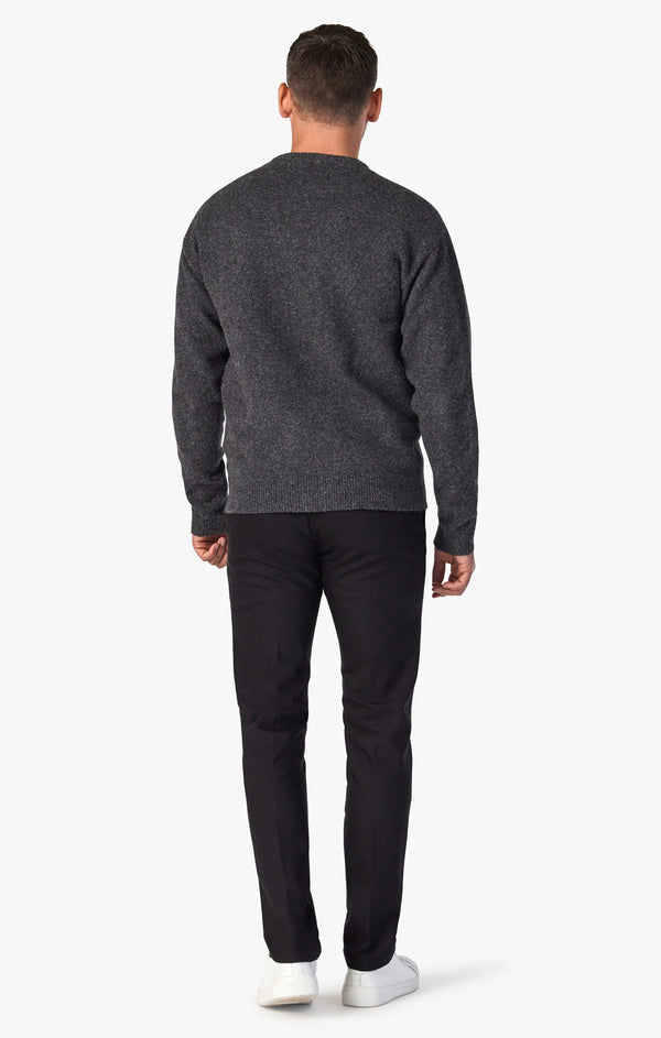 34 Heritage Verona Tailored Chino Pants In Black High Flyer