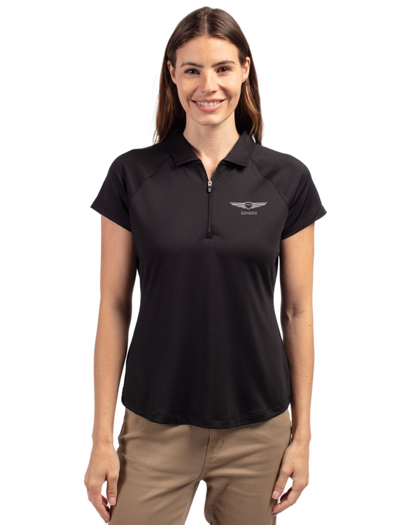 Cutter & Buck Women's Forge Embroidered Short Sleeve Polo
