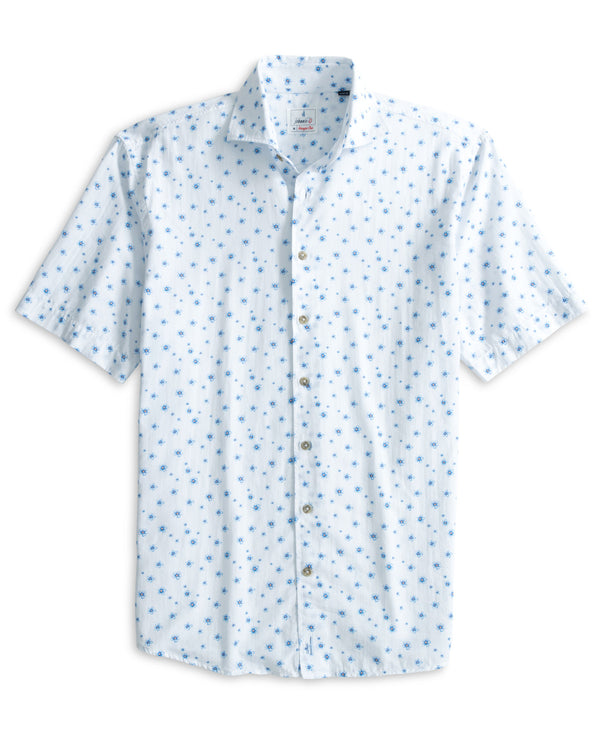 Johnnie-O Benson Short Sleeve Performance Button-Up