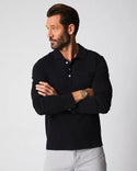 Billy Reid Pensacola Long Sleeve Polo