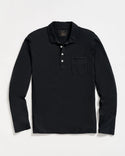 Billy Reid Pensacola Long Sleeve Polo
