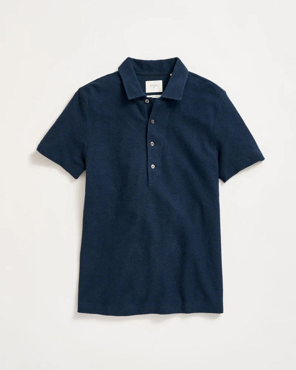 Billy Reid Cotton Twill Polo