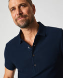 Billy Reid Cotton Twill Polo