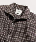 Billy Reid Brushed Double Window Plaid Hutcheson Sport Shirt