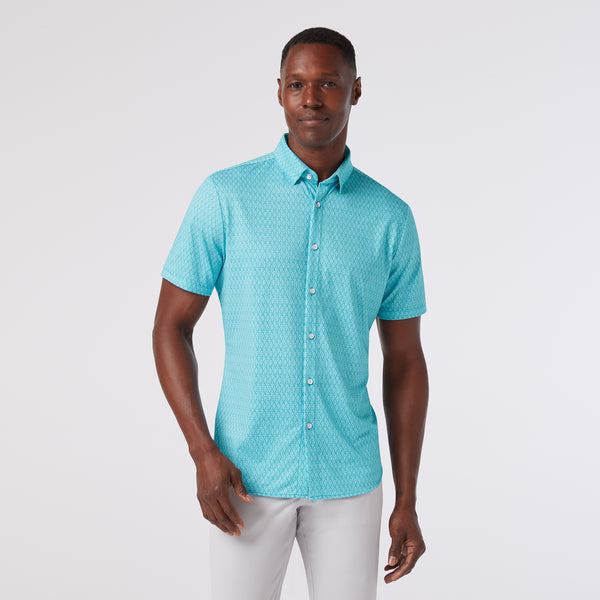 Mizzen+Main Halyard Short Sleeve Dress Shirt