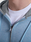 Bugatchi Long Sleeve Full Zip Hoodie