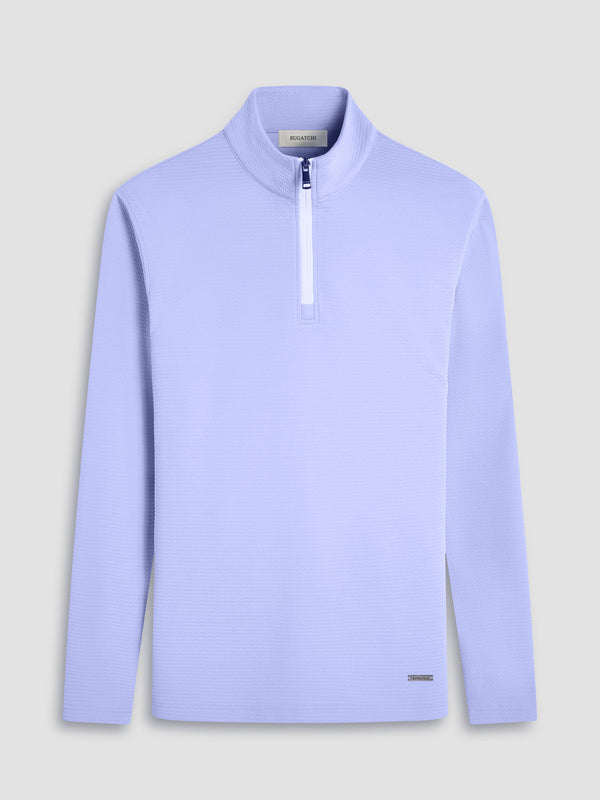 Bugatchi Long Sleeve Quarter Zip Knit
