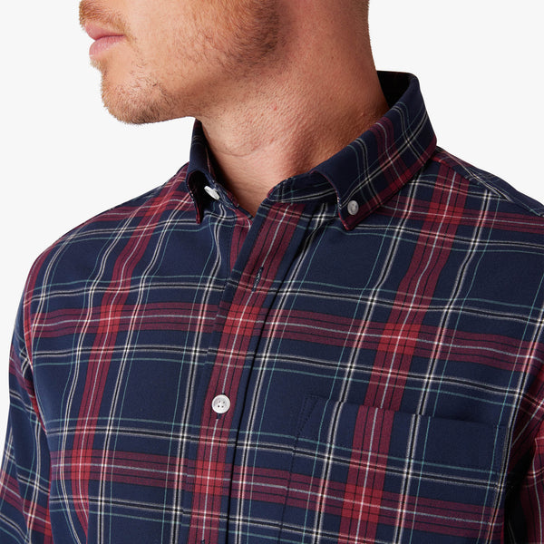 Mizzen & Main City Flannel - Trim Fit