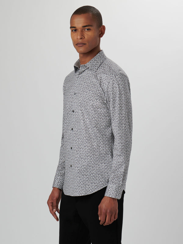 Bugatchi Oooh Cotton James LS Shirt