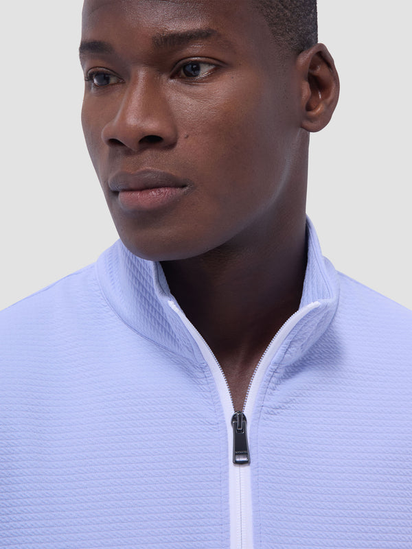 Bugatchi Long Sleeve Quarter Zip Knit