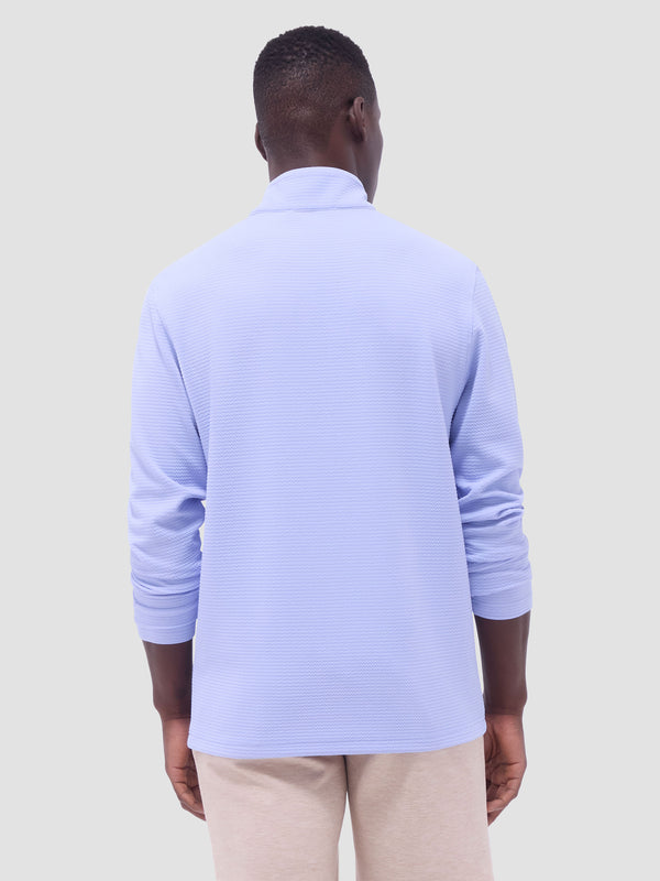 Bugatchi Long Sleeve Quarter Zip Knit