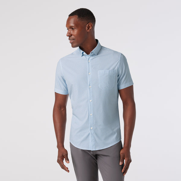 Mizzen+Main Leeward Short Sleeve Dress Shirt
