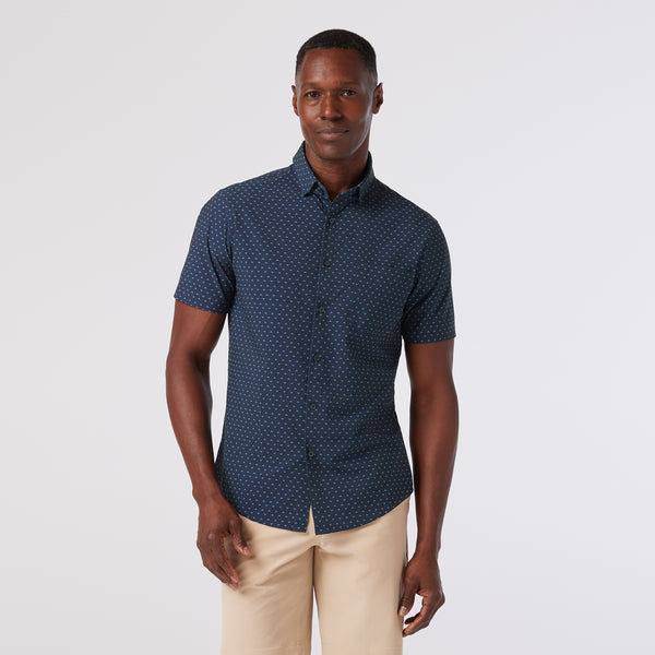 Mizzen+Main Leeward Short Sleeve Dress Shirt